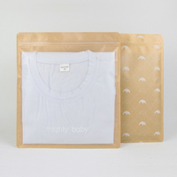 Sac Ziplock d'emballage pour chaussettes et vêtements, imprimé en héliogravure personnalisé FDX, haute qualité, recyclable, PE 120 microns, certifié ISO9001