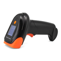 Escáner de Código de Barras Inalámbrico Bluetooth 2D Jingxin de Bajo Precio, 2000 mAh, con Pantalla LED y Lector de Códigos QR