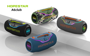 ลำโพงพกพา HOPE STAR A6CLUB 200W กันน้ำระดับ IPX6 พร้อมไฟ RGB เชื่อมต่อ TWS ลำโพงไร้สายสำหรับใช้ในบ้าน/งานปาร์ตี้/กลางแจ้ง/ชายหาด - Product Image 2