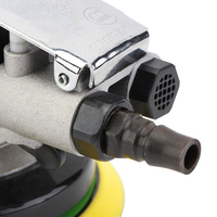 Lijadora Orbital Aleatoria OEM/ODM de 3 Pulgadas (76mm) con Motor de Paletas Rotativas, Aspiración de Polvo Automática, para Piedra y Madera, Neumática