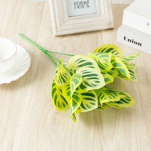 Lá Begonia Cây Mô Phỏng Trang Trí Hàng Rào Ngoài Trời Lá Cây Xanh Nhỏ Bán Sỉ - Product Image 5