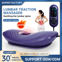Nouveau Design électrique dos Muscles soulagement dispositif de Traction lombaire dos taille masseur soutien lombaire Relaxation colonne vertébrale soulager