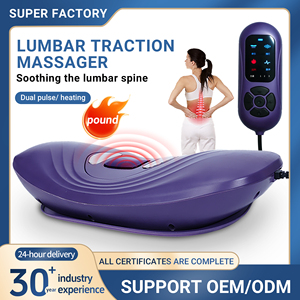 Nouveau Design électrique dos Muscles soulagement dispositif de Traction lombaire dos taille masseur soutien lombaire Relaxation colonne vertébrale soulager - Product Image 2
