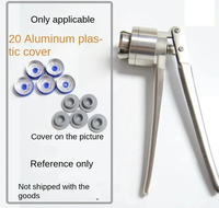 Pince à sertir manuelle pour flacons 13/15/18/20mm Machine à sceller manuelle pour sertir les outils de capsulage à main Pince à sertir les bouteilles