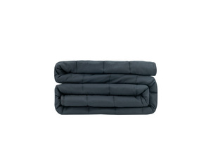 Oeko Tex Luxe Gris <span class=keywords><strong>15</strong></span> Lb Bambou Adulte Sensoriel Sommeil Lourd <span class=keywords><strong>Couverture</strong></span> Pondérée Matelassée pour Pique-Nique Maison Voyage Avion Thérapie - Product Image 3