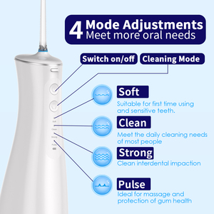 Flosser Dents Électrique Eau Flosser Fil Dentaire Irrigateur Oral Dentaire <span class=keywords><strong>Waterflosser</strong></span> Portable Water Flosser Sans Fil Waterfloss - Product Image 2