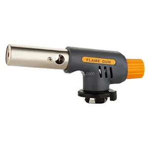 Populer Di Eropa Warna Oranye Abu-abu Disesuaikan KLL9001D Portabel Micro Blow Gas Torch Pistol Api Gas Torch
