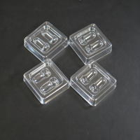 Emballage blister transparent personnalisé de forme spéciale ODM OEM pour ampoules et accessoires de quincaillerie