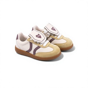 Zapatillas Deportivas <span class=keywords><strong>GAT</strong></span> para Niños de Alta Calidad OEM ODM, Zapatillas Alemanas Personalizadas con Logotipo, Zapatos con Suela de Goma y Cuero de Microfibra para Niñas - Product Image 1