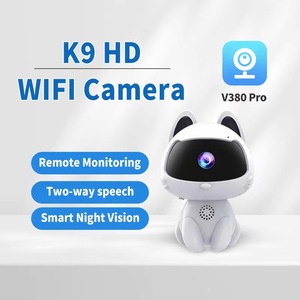 New V380 không dây IP <span class=keywords><strong>Camera</strong></span> Home an ninh mini phim hoạt hình mèo bé Màn hình 2MP trong nhà thông minh Robot Wifi ip <span class=keywords><strong>camera</strong></span> trẻ em máy ảnh - Product Image 5