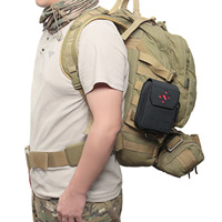 Sac à dos médical tactique d'extérieur, trousse de premiers secours, pack de survie EMT, pochette de taille modulaire à dégagement rapide Molle, vente en gros d'usine B018