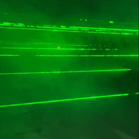 Jeu interactif d'évasion en intérieur : Défi labyrinthe vert avec jeu de lumière laser pour le divertissement