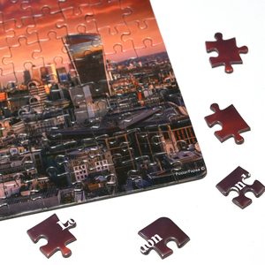 4 gói 600 miếng thành phố của Câu Đố ghép hình ánh sáng tự làm câu đố Giáo Dục Não thách thức trò chơi cho người lớn trẻ em Quà tặng - Product Image 3