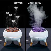 Nouveautés : Diffuseur d'arômes méduse dynamique 250 ml, humidificateur d'air ultrasonique portable pour la maison