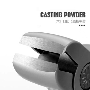 Stainless Steel Nail Clipper 15 Mm Flat Mouth For Finger Manicure Tool - Product Image 2