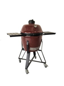 Four <span class=keywords><strong>Kamado</strong></span> en céramique de 22 pouces avec compartiments, pour <span class=keywords><strong>barbecue</strong></span> extérieur et cuisson au four, doté de fonctions pour <span class=keywords><strong>pizza</strong></span> américaine et cuisson au charbon de bois - Product Image 5