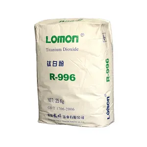 Industrieklasse Rutil-Typ Titandioxid Lomon R996 für Farbe/Beschichtung/Pigment/Kunststoff/Tinte/Hauptbatch