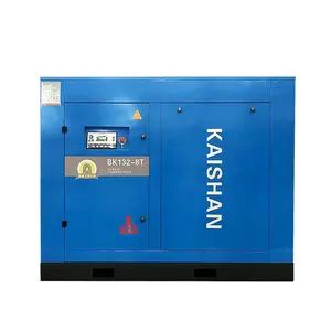 Kaishan産業用電気固定スクリューオイルフリー高効率プロフェッショナルサイレントエアコンプレッサーCE付き