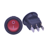 Spot gros 6A 250V AC couleur bouton bateau sur interrupteur à bascule interrupteur rond avec qualité en gros