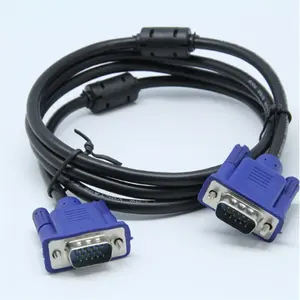 1.5m VGA to VGA Cable with 15 Pin Male to Male Extension Converter Connector for Computer Monitor Projector PC TV Adapter