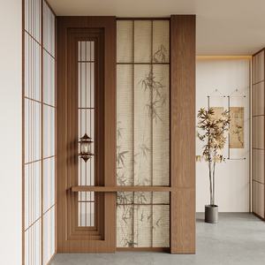 Bibliothèque en bois, <span class=keywords><strong>cloison</strong></span> <span class=keywords><strong>de</strong></span> séparation, armoire <span class=keywords><strong>de</strong></span> séparation, étagère à livres avec compartiments ouverts, unité <span class=keywords><strong>de</strong></span> rangement autoportante, armoire <span class=keywords><strong>de</strong></span> rangement - Product Image 2