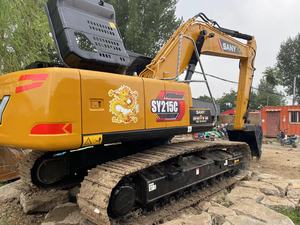 รถขุด SANY 215C มือสองคุณภาพสูงจากจีน รถขุดตีนตะขาบ Sany 215C มือสอง น้ำหนัก 21 ตัน สำหรับขาย - Product Image 2