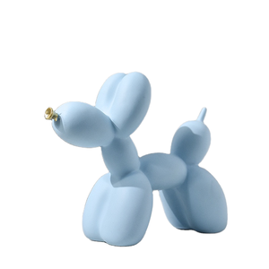 Venditore caldo cani <span class=keywords><strong>palloncino</strong></span> in <span class=keywords><strong>resina</strong></span> dipinti da 17cm - Product Image 2