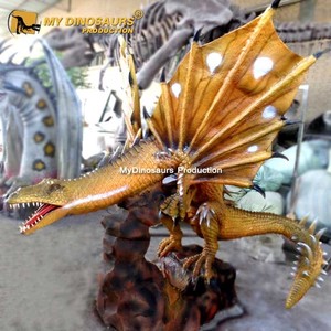 Decoración al aire libre que fuma dragón animatronic - Product Image 6