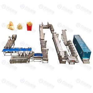 Ligne de production de frites surgelées Service global Fry Potos Frites surgelées Ligne de production de pommes de terre frites sur mesure - Product Image 1