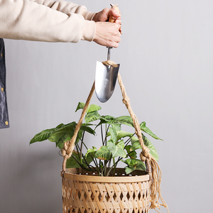 Vườn Nguồn Cung Cấp 3Pcs Xẻng Trowel Cultivator Làm Vườn Dụng Cụ Cầm Tay Thiết Lập Với Tay Cầm Bằng Gỗ - Product Image 5