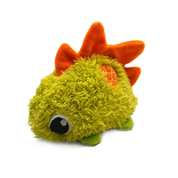 Jouets en peluche dinosaures doux et moelleux à mâcher et qui couinent pour animaux de compagnie – Vente en gros