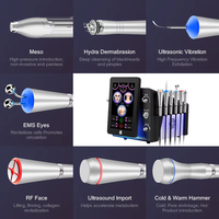 Meilleure vente Vibration à haute fréquence Nettoyage en profondeur des points noirs Boutons Soins du cuir chevelu Machine de beauté multifonction