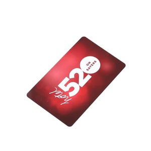 Nouvelle Carte Intelligente NFC Réinscriptible de Luxe Personnalisée YTS avec Puce FUDAN F08S - Product Image 1