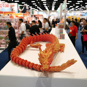 Modèles de jouets de dragon multicolores imprimés en 3D, fournisseur, production de masse et services d'usinage, produit imprimé en 3D - Product Image 2