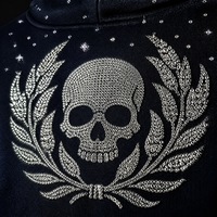 Ensemble 2 pièces streetwear hip-hop vintage pour homme grande taille, délavé à l'acide, avec strass All Star, sérigraphie et rivets métalliques, vente en gros