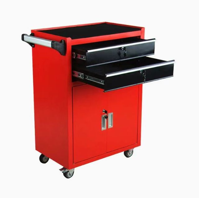 High Quality Professional Tools Cart Wholesale Mobile Cabinet with Drawers Workshop Tool Trolley