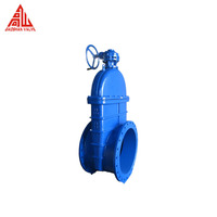 Vanne à opercule GS Z545X DN800 PN10 PN16 à tige non montante, avec siège élastique, norme BS5163
