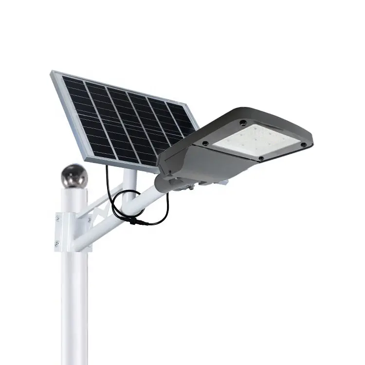 5 Years Warranty IP66 Outdoor Road Pole Lamp split All in One Solar Power LED Solar Street Light