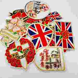Patchs brodés thermocollants pour le Jour de la Commémoration au Royaume-Uni - Product Image 6