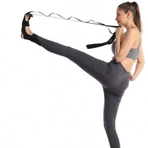 Venta caliente Home Fitness Espalda abierta Belleza Relajación muscular Banda de estiramiento de yoga multicolor - Product Image 1