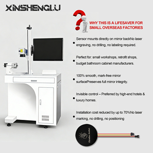 Interrupteur à capteur de frappe pour éclairage d'armoire à miroir |   Aucun marquage laser nécessaire |   Contrôle par vibration |   OEM ODM |   XINSHENGLU - Product Image 3