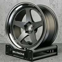 Jantes forgées Bku Custom 2 pièces 5x130 compatibles avec les jantes Porsche 911 992 991 997 Taycan 718 19 20 21 pouces, jantes en alliage à fond profond