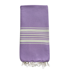 High Absorbent and Light Weight Pestamal Hammam Turkish <b>Bath</b> <b>Towel</b> <b>Hand</b>-loomed 40x70inches 100x180cm - Pink Stripe Patterns - Product Image 4