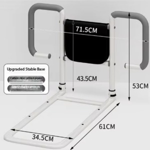 Hot Sale Senior <b>Bed</b> Assist <b>Rail</b> for Elderly Adults Safety <b>Side</b> Railings <b>Bed</b> Used Metal Size 80 Inches Long Patient Adjustable - Product Image 1