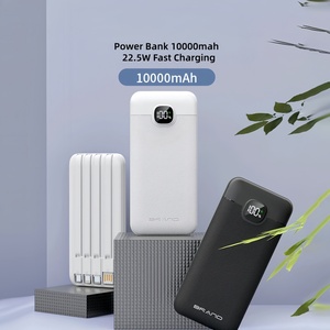 Neueste Produkte 2026 Trendige Tragbare 20000mAh Powerbank 22,5W Schnellladung mit Eingebauten 4 Kabeln - Product Image 3