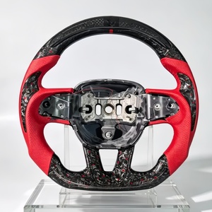 Volant de course personnalisé en fibre de carbone pour <span class=keywords><strong>Dodge</strong></span> Charger RT Challenger Durango SRT 392 Jeep Cherokee Trackhawk - Product Image 6