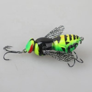 Esca Artificiale Galleggiante 5g 9g Topwater Wasp <span class=keywords><strong>per</strong></span> Pesca di Spigola in <span class=keywords><strong>Mare</strong></span>, Lago, Fiume e Torrente, Esca Artificiale in ABS HJC01 - Product Image 5