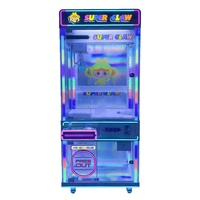Jouets en peluche entièrement transparents, machine à griffes de jeu d'arcade, machine à griffes à pièces, machine à griffes à prix, à vendre