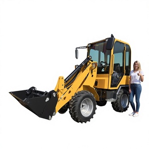 Agricultural and Construction Wheel 0.8ton 1ton Front-end with Forks 4x4 Hydrostatic 5 Standard Mini - Product Image 1