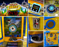 LECHUANG Machine d'arcade commerciale en métal, plastique et acrylique, personnalisable, avec système de récompense par jetons et médailles en anglais, équipement de jeu pour la famille